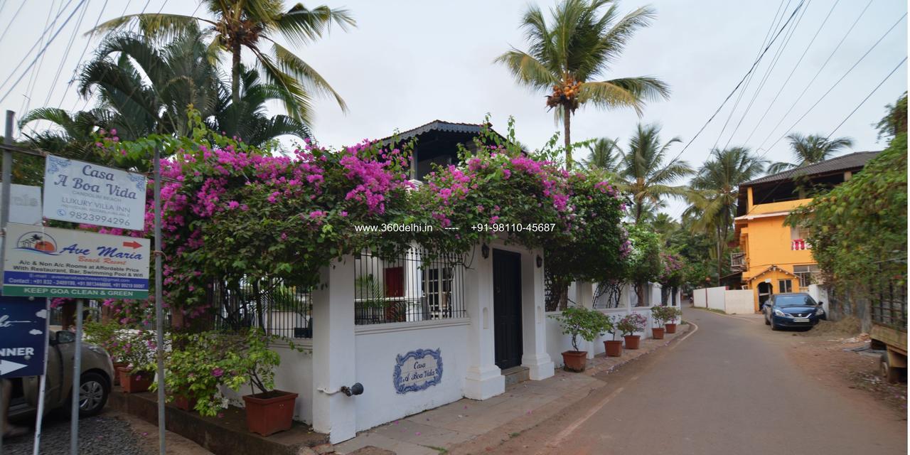 Ave Maria Guest House Candolim Exterior foto
